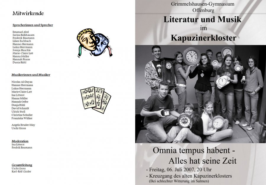 2007 - Programm Aussenseite