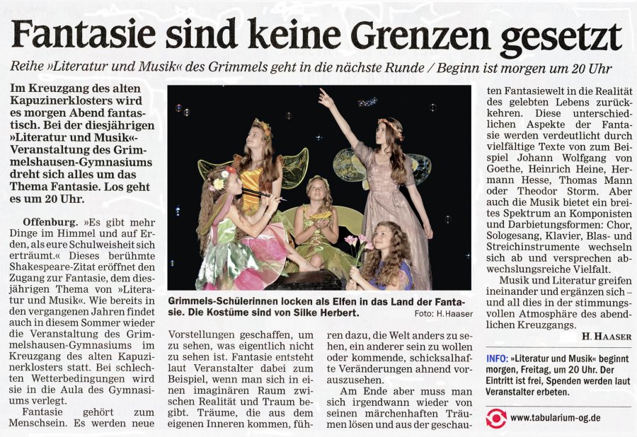 OT-Vorbericht vom 13. Juli 2017