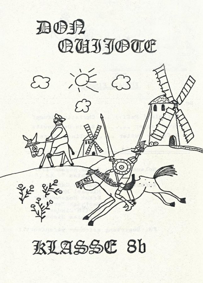 Don Quichotte 1983 - Plakat