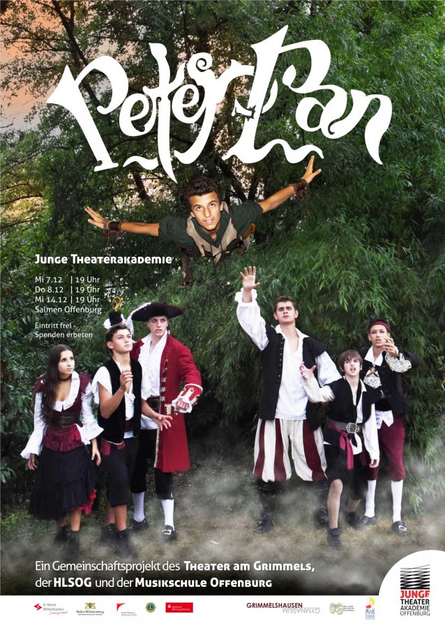 Peter Pan 2016 - Flyer Vorderseite